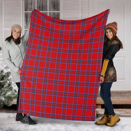 Scottish Rait Clan Tartan Blanket Tartan Plaid Sherpa Blanket Scottish Plaid Tartan Plaid - ScotsTee - scotstee.com