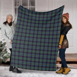 Scottish Stephenson Clan Tartan Blanket Tartan Plaid Sherpa Blanket Scottish Plaid Tartan Plaid - ScotsTee - scotstee.com