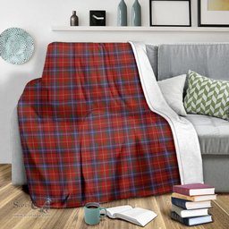 Scottish Maynard Clan Tartan Blanket Tartan Plaid Sherpa Blanket Scottish Plaid Tartan Plaid - ScotsTee - scotstee.com