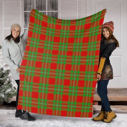 Scottish MacGregor Modern Clan Tartan Blanket Tartan Plaid Sherpa Blanket Scottish Plaid Tartan Plaid - ScotsTee - scotstee.com