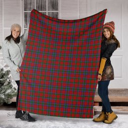 Scottish Sinclair Clan Tartan Blanket Tartan Plaid Sherpa Blanket Scottish Plaid Tartan Plaid - ScotsTee - scotstee.com