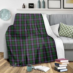 Scottish Russell Clan Tartan Blanket Tartan Plaid Sherpa Blanket Scottish Plaid Tartan Plaid - ScotsTee - scotstee.com