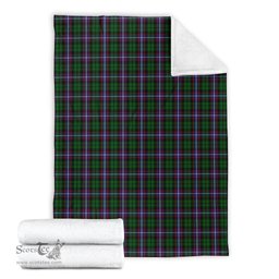 Scottish Russell Clan Tartan Blanket Tartan Plaid Sherpa Blanket Scottish Plaid Tartan Plaid - ScotsTee - scotstee.com