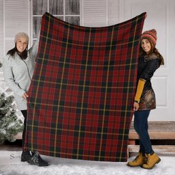 Scottish MacAlister of Skye Clan Tartan Blanket Tartan Plaid Sherpa Blanket Scottish Plaid Tartan Plaid - ScotsTee - scotstee.com