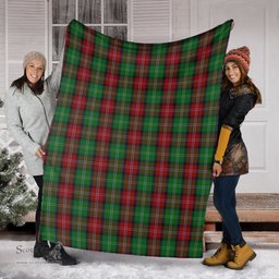 Scottish Sawyer Clan Tartan Blanket Tartan Plaid Sherpa Blanket Scottish Plaid Tartan Plaid - ScotsTee - scotstee.com