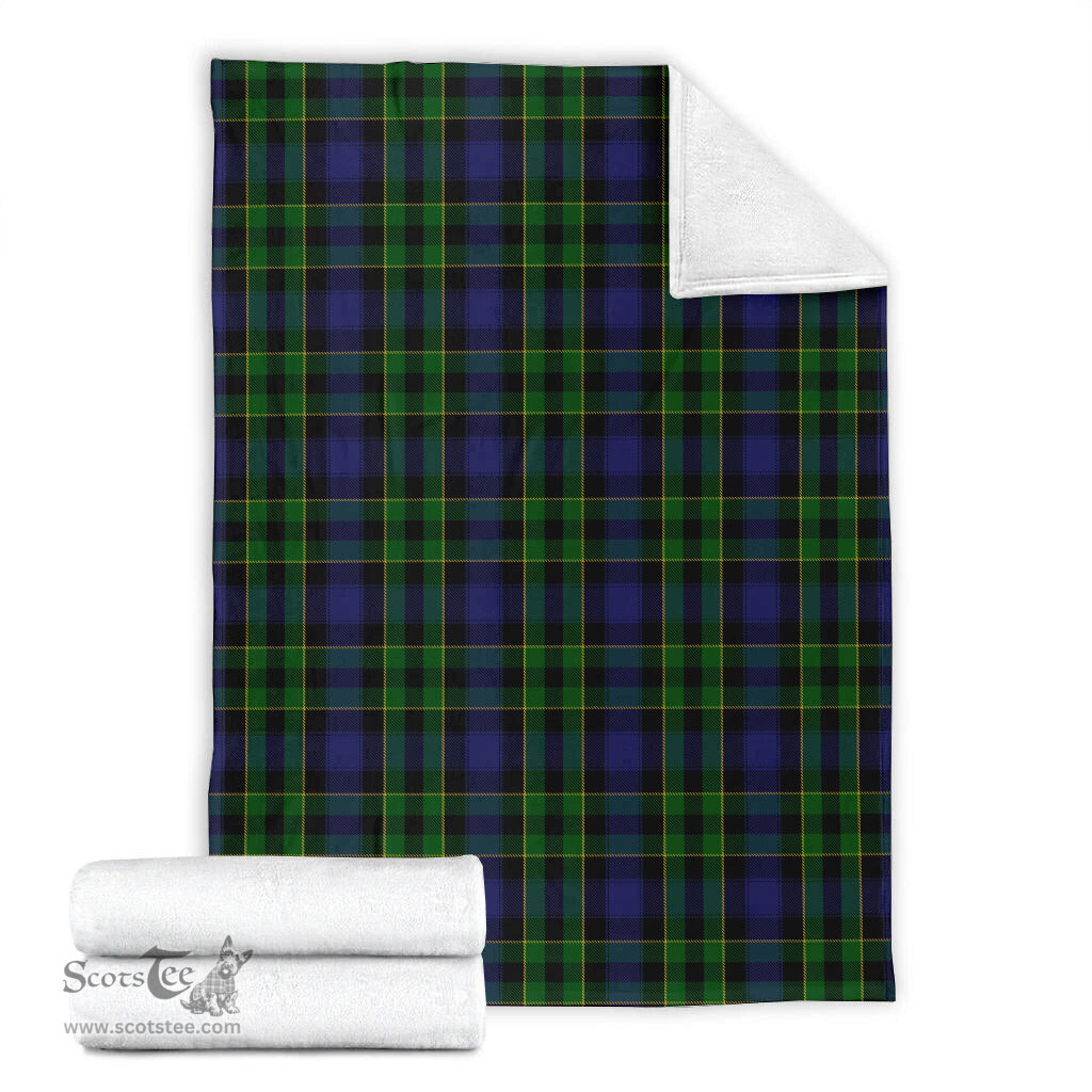 Scottish Mowat Clan Tartan Blanket Tartan Plaid Sherpa Blanket Scottish Plaid Tartan Plaid - ScotsTee - scotstee.com