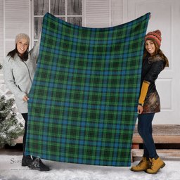 Scottish O'Donohue Clan Tartan Blanket Tartan Plaid Sherpa Blanket Scottish Plaid Tartan Plaid - ScotsTee - scotstee.com
