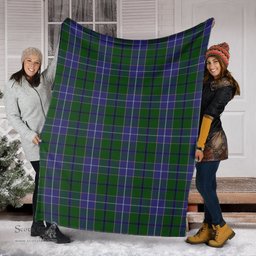 Scottish Wishart Hunting Clan Tartan Blanket Tartan Plaid Sherpa Blanket Scottish Plaid Tartan Plaid - ScotsTee - scotstee.com