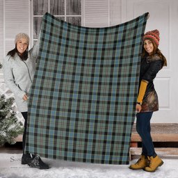Scottish Ogilvie (Ogilvy) Hunting Clan Tartan Blanket Tartan Plaid Sherpa Blanket Scottish Plaid Tartan Plaid - ScotsTee - scotstee.com