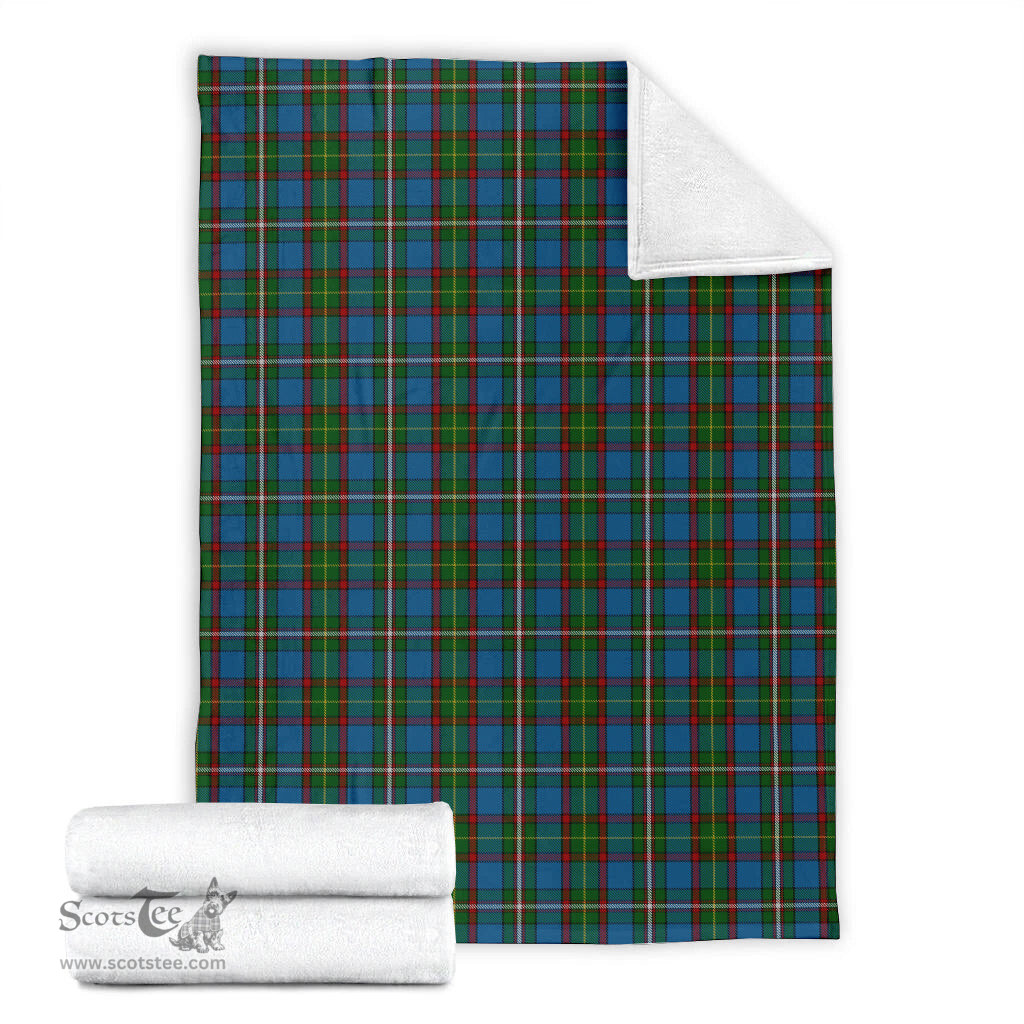 Scottish Tait Clan Tartan Blanket Tartan Plaid Sherpa Blanket Scottish Plaid Tartan Plaid - ScotsTee - scotstee.com