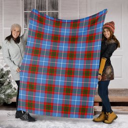 Scottish Pennycook Clan Tartan Blanket Tartan Plaid Sherpa Blanket Scottish Plaid Tartan Plaid - ScotsTee - scotstee.com