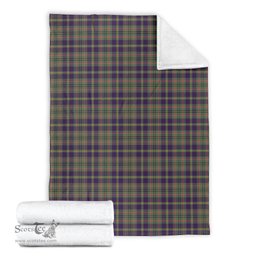 Scottish Taylor Weathered Clan Tartan Blanket Tartan Plaid Sherpa Blanket Scottish Plaid Tartan Plaid - ScotsTee - scotstee.com