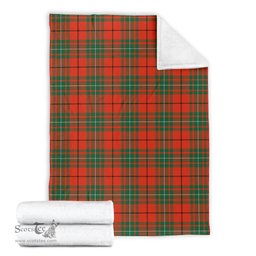 Scottish MacAulay Ancient Clan Tartan Blanket Tartan Plaid Sherpa Blanket Scottish Plaid Tartan Plaid - ScotsTee - scotstee.com