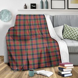 Scottish MacPherson Ancient Clan Tartan Blanket Tartan Plaid Sherpa Blanket Scottish Plaid Tartan Plaid - ScotsTee - scotstee.com
