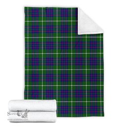 Scottish MacIntyre Hunting Modern Clan Tartan Blanket Tartan Plaid Sherpa Blanket Scottish Plaid Tartan Plaid - ScotsTee - scotstee.com
