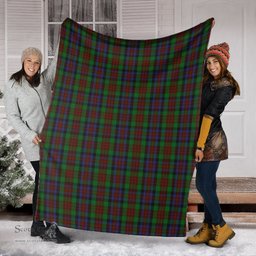 Scottish MacDuff Hunting Clan Tartan Blanket Tartan Plaid Sherpa Blanket Scottish Plaid Tartan Plaid - ScotsTee - scotstee.com