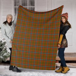 Scottish Seton Hunting Modern Clan Tartan Blanket Tartan Plaid Sherpa Blanket Scottish Plaid Tartan Plaid - ScotsTee - scotstee.com