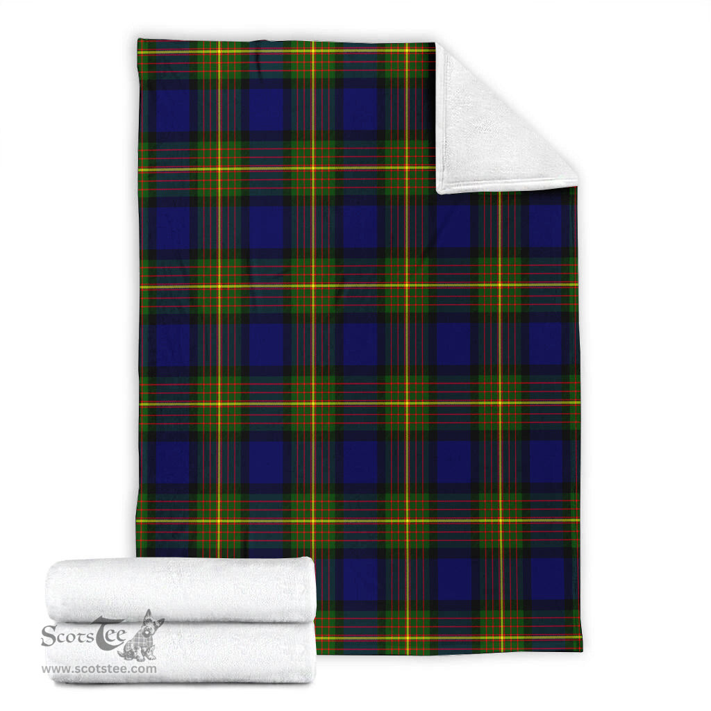 Scottish Muir Clan Tartan Blanket Tartan Plaid Sherpa Blanket Scottish Plaid Tartan Plaid - ScotsTee - scotstee.com