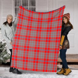 Scottish Moubray Clan Tartan Blanket Tartan Plaid Sherpa Blanket Scottish Plaid Tartan Plaid - ScotsTee - scotstee.com