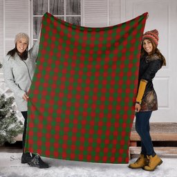 Scottish Moncrieff Clan Tartan Blanket Tartan Plaid Sherpa Blanket Scottish Plaid Tartan Plaid - ScotsTee - scotstee.com