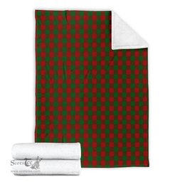 Scottish Moncrieff Clan Tartan Blanket Tartan Plaid Sherpa Blanket Scottish Plaid Tartan Plaid - ScotsTee - scotstee.com