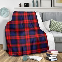 Scottish McLaughlin Clan Tartan Blanket Tartan Plaid Sherpa Blanket Scottish Plaid Tartan Plaid - ScotsTee - scotstee.com