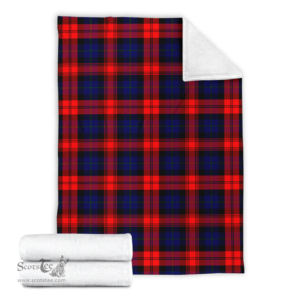 Scottish McLaughlin Clan Tartan Blanket Tartan Plaid Sherpa Blanket Scottish Plaid Tartan Plaid - ScotsTee - scotstee.com