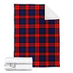 Scottish McLaughlin Clan Tartan Blanket Tartan Plaid Sherpa Blanket Scottish Plaid Tartan Plaid - ScotsTee - scotstee.com