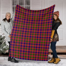 Scottish MacIntyre Modern Clan Tartan Blanket Tartan Plaid Sherpa Blanket Scottish Plaid Tartan Plaid - ScotsTee - scotstee.com