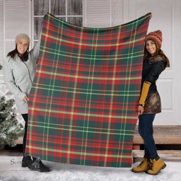 Scottish New Brunswick Province Canada Clan Tartan Blanket Tartan Plaid Sherpa Blanket Scottish Plaid Tartan Plaid - ScotsTee - scotstee.com