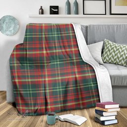 Scottish New Brunswick Province Canada Clan Tartan Blanket Tartan Plaid Sherpa Blanket Scottish Plaid Tartan Plaid - ScotsTee - scotstee.com