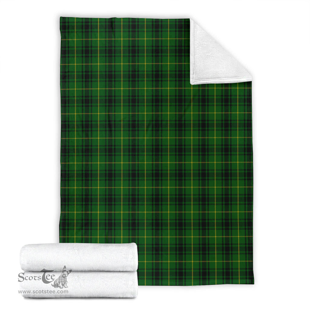 Scottish MacArthur Clan Tartan Blanket Tartan Plaid Sherpa Blanket Scottish Plaid Tartan Plaid - ScotsTee - scotstee.com