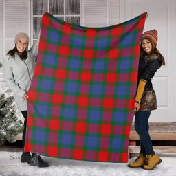 Scottish Mar Clan Tartan Blanket Tartan Plaid Sherpa Blanket Scottish Plaid Tartan Plaid - ScotsTee - scotstee.com