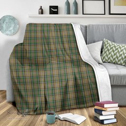 Scottish O'Farrell Clan Tartan Blanket Tartan Plaid Sherpa Blanket Scottish Plaid Tartan Plaid - ScotsTee - scotstee.com