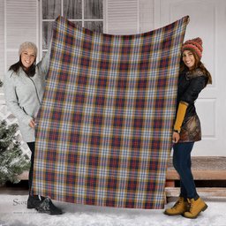 Scottish MacInnes Ancient Hunting Clan Tartan Blanket Tartan Plaid Sherpa Blanket Scottish Plaid Tartan Plaid - ScotsTee - scotstee.com