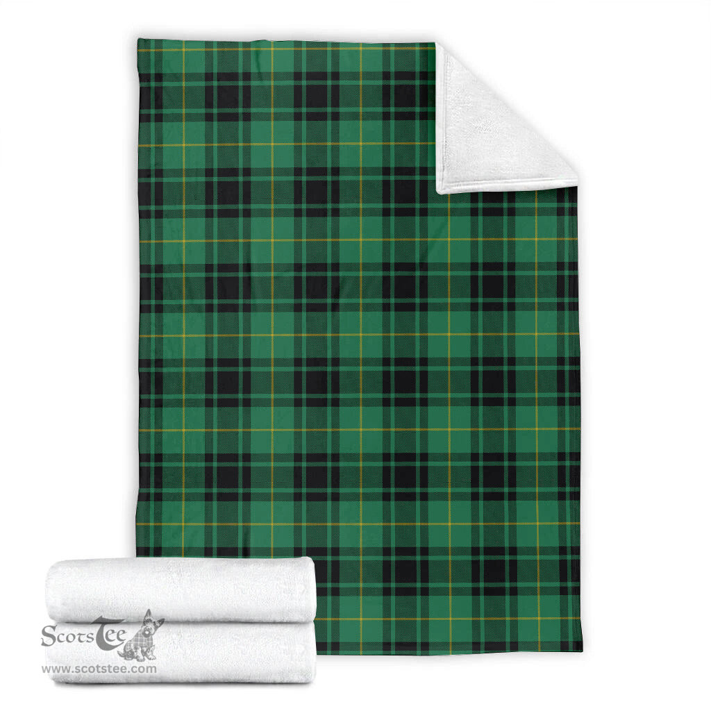 Scottish MacArthur Ancient Clan Tartan Blanket Tartan Plaid Sherpa Blanket Scottish Plaid Tartan Plaid - ScotsTee - scotstee.com