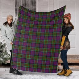 Scottish MacDonald of Clan Ranald Modern Clan Tartan Blanket Tartan Plaid Sherpa Blanket Scottish Plaid Tartan Plaid - ScotsTee - scotstee.com