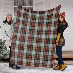 Scottish Stewart Dress Clan Tartan Blanket Tartan Plaid Sherpa Blanket Scottish Plaid Tartan Plaid - ScotsTee - scotstee.com