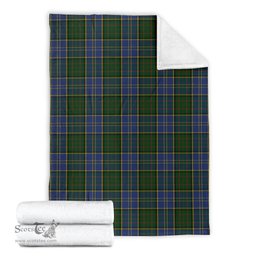Scottish MacMillan Hunting Clan Tartan Blanket Tartan Plaid Sherpa Blanket Scottish Plaid Tartan Plaid - ScotsTee - scotstee.com