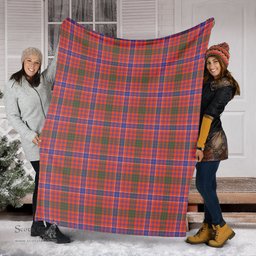 Scottish MacRae Ancient Clan Tartan Blanket Tartan Plaid Sherpa Blanket Scottish Plaid Tartan Plaid - ScotsTee - scotstee.com
