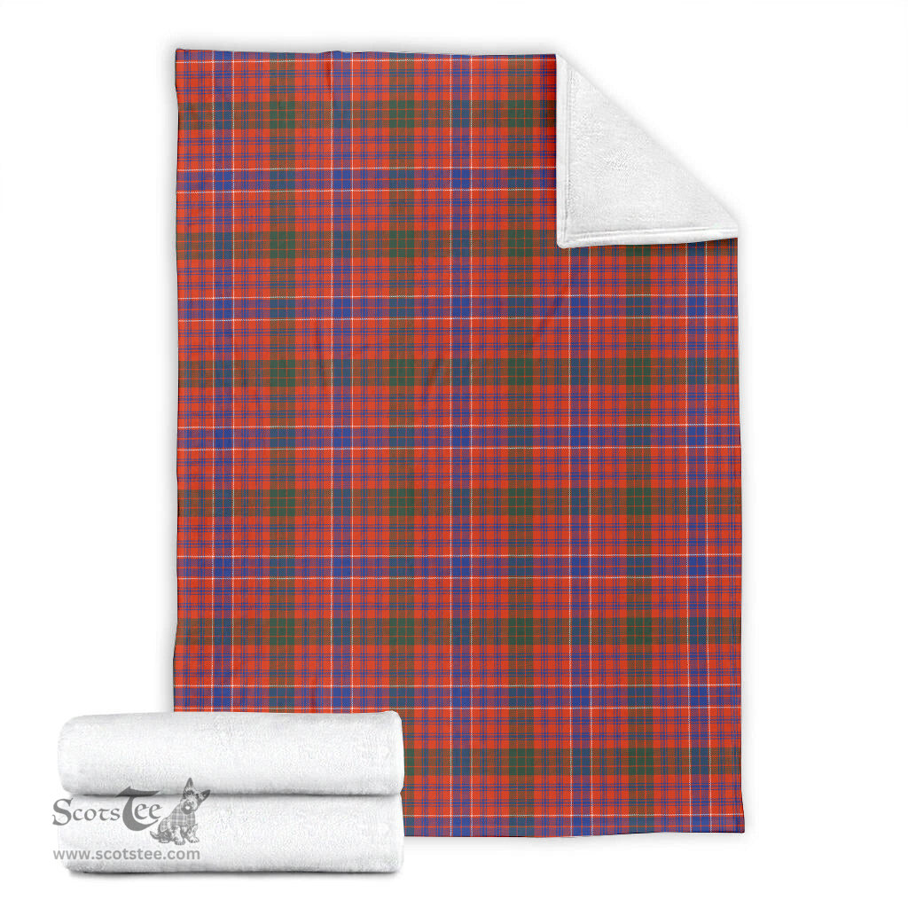 Scottish MacRae Ancient Clan Tartan Blanket Tartan Plaid Sherpa Blanket Scottish Plaid Tartan Plaid - ScotsTee - scotstee.com