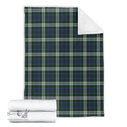 Scottish MacInnes Dress Clan Tartan Blanket Tartan Plaid Sherpa Blanket Scottish Plaid Tartan Plaid - ScotsTee - scotstee.com