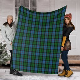 Scottish Morrison Society Clan Tartan Blanket Tartan Plaid Sherpa Blanket Scottish Plaid Tartan Plaid - ScotsTee - scotstee.com