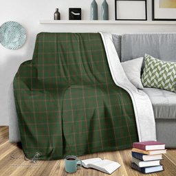 Scottish MacKinnon Hunting Clan Tartan Blanket Tartan Plaid Sherpa Blanket Scottish Plaid Tartan Plaid - ScotsTee - scotstee.com