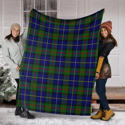 Scottish MacLeod of Harris Modern Clan Tartan Blanket Tartan Plaid Sherpa Blanket Scottish Plaid Tartan Plaid - ScotsTee - scotstee.com
