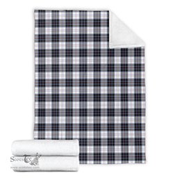 Scottish MacRae Dress Modern Clan Tartan Blanket Tartan Plaid Sherpa Blanket Scottish Plaid Tartan Plaid - ScotsTee - scotstee.com
