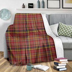 Scottish Ogilvie (Ogilvy) of Strathallan Clan Tartan Blanket Tartan Plaid Sherpa Blanket Scottish Plaid Tartan Plaid - ScotsTee - scotstee.com