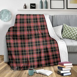 Scottish Norwegian Night Clan Tartan Blanket Tartan Plaid Sherpa Blanket Scottish Plaid Tartan Plaid - ScotsTee - scotstee.com
