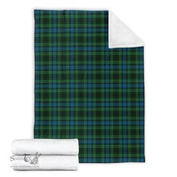 Scottish O'Connor Clan Tartan Blanket Tartan Plaid Sherpa Blanket Scottish Plaid Tartan Plaid - ScotsTee - scotstee.com