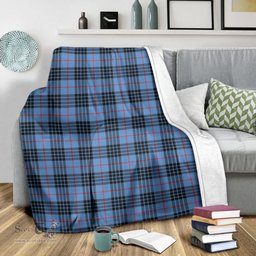 Scottish MacKay Blue Clan Tartan Blanket Tartan Plaid Sherpa Blanket Scottish Plaid Tartan Plaid - ScotsTee - scotstee.com